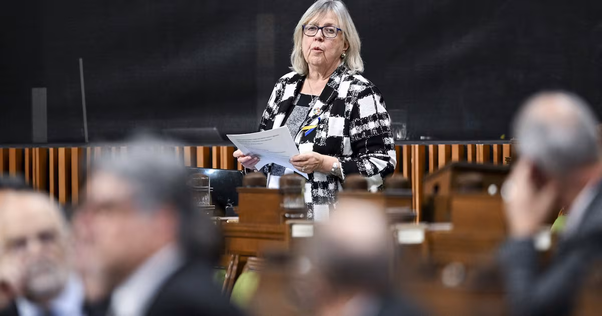 Elizabeth May says Greens can win byelection by campaigning on PM's climate record