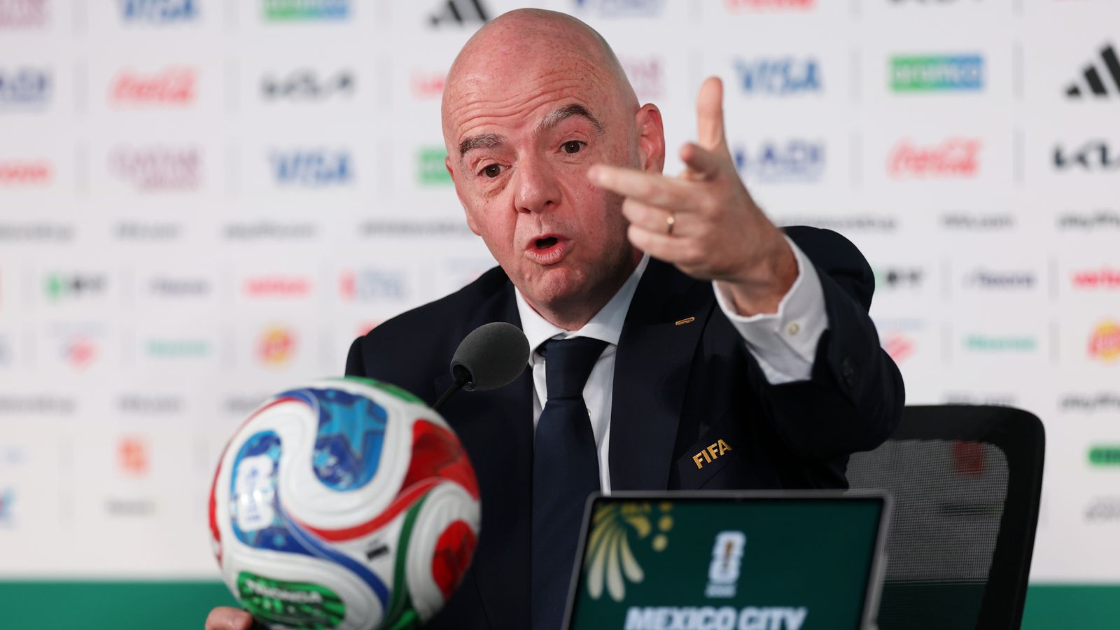 Gianni Infantino: English FA set to withdraw support for FIFA president as UEFA considers legal action