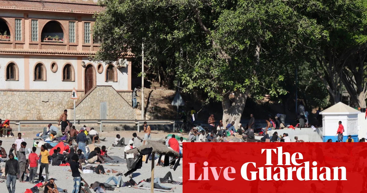 Spain says 70,000 out of 72,000 migrants that entered Ceuta in mass border crossing have returned to Morocco