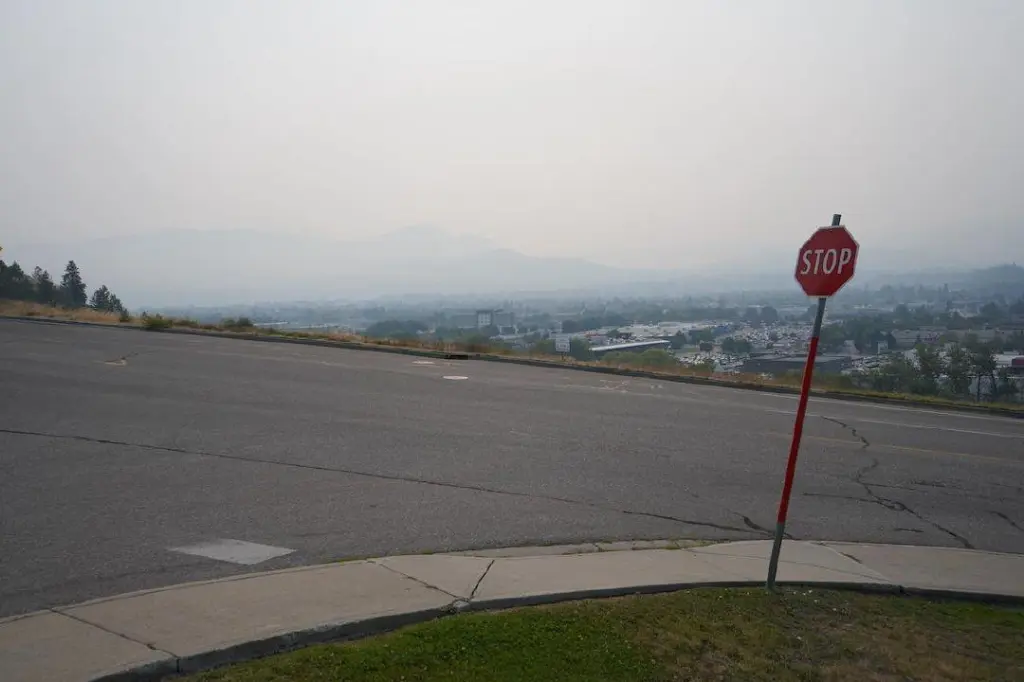 Wildfire smoke triggers warning from Environment Canada