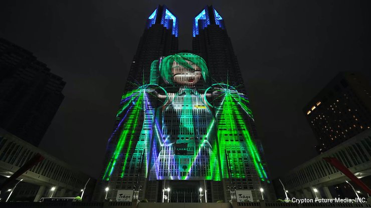 ‘Hatsune Miku Lights Tokyo’ Debuts