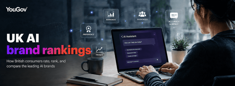 UK AI brand rankings 2026: ChatGPT leads, but Gemini shows momentum