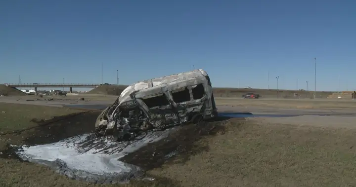 Teen driver involved in fiery Saskatoon crash awaits sentencing