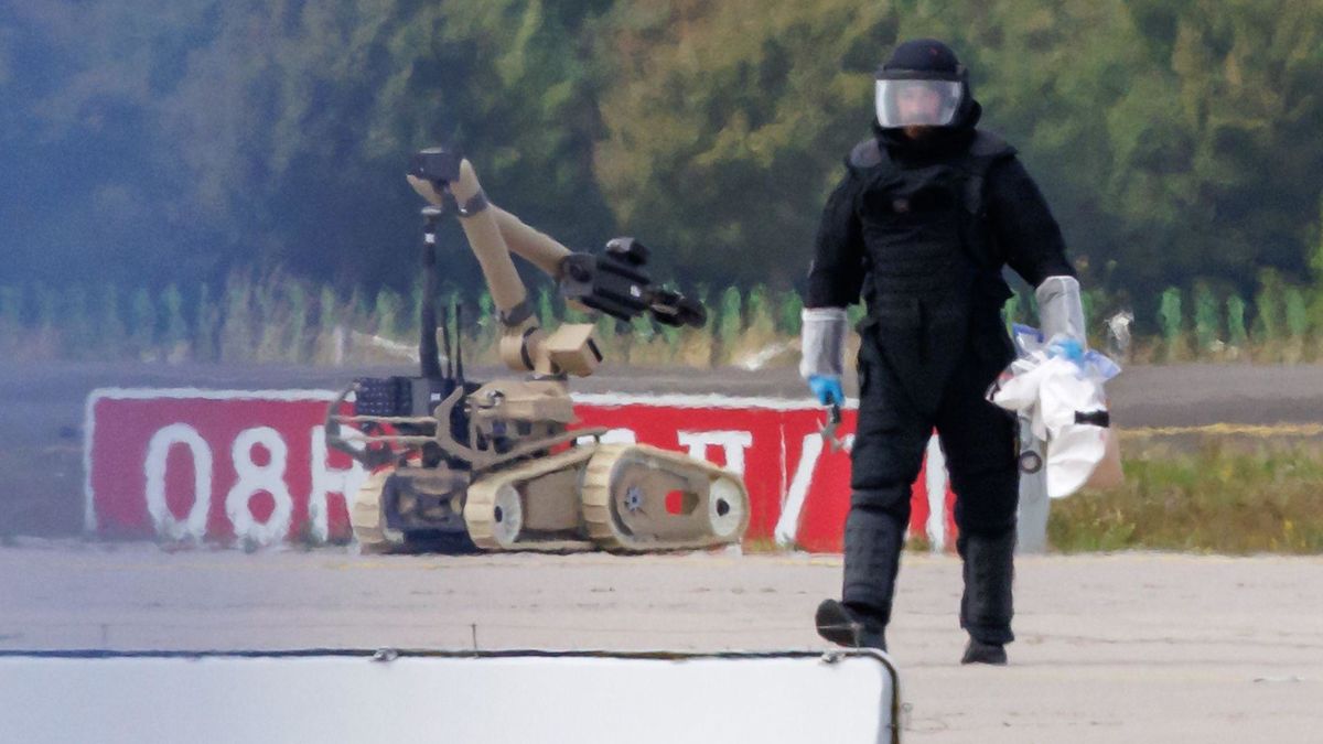German airport drone