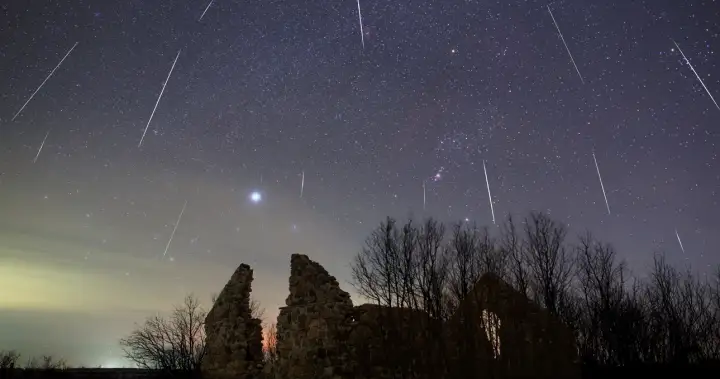 Perseid meteor shower and partial solar eclipse to light up skies next week