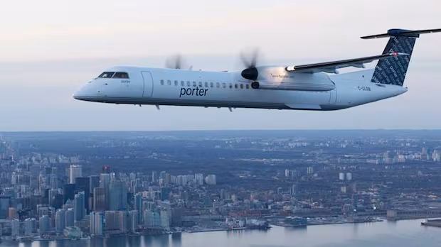 Flight to Toronto cancelled over child standing on seat: Porter Airlines