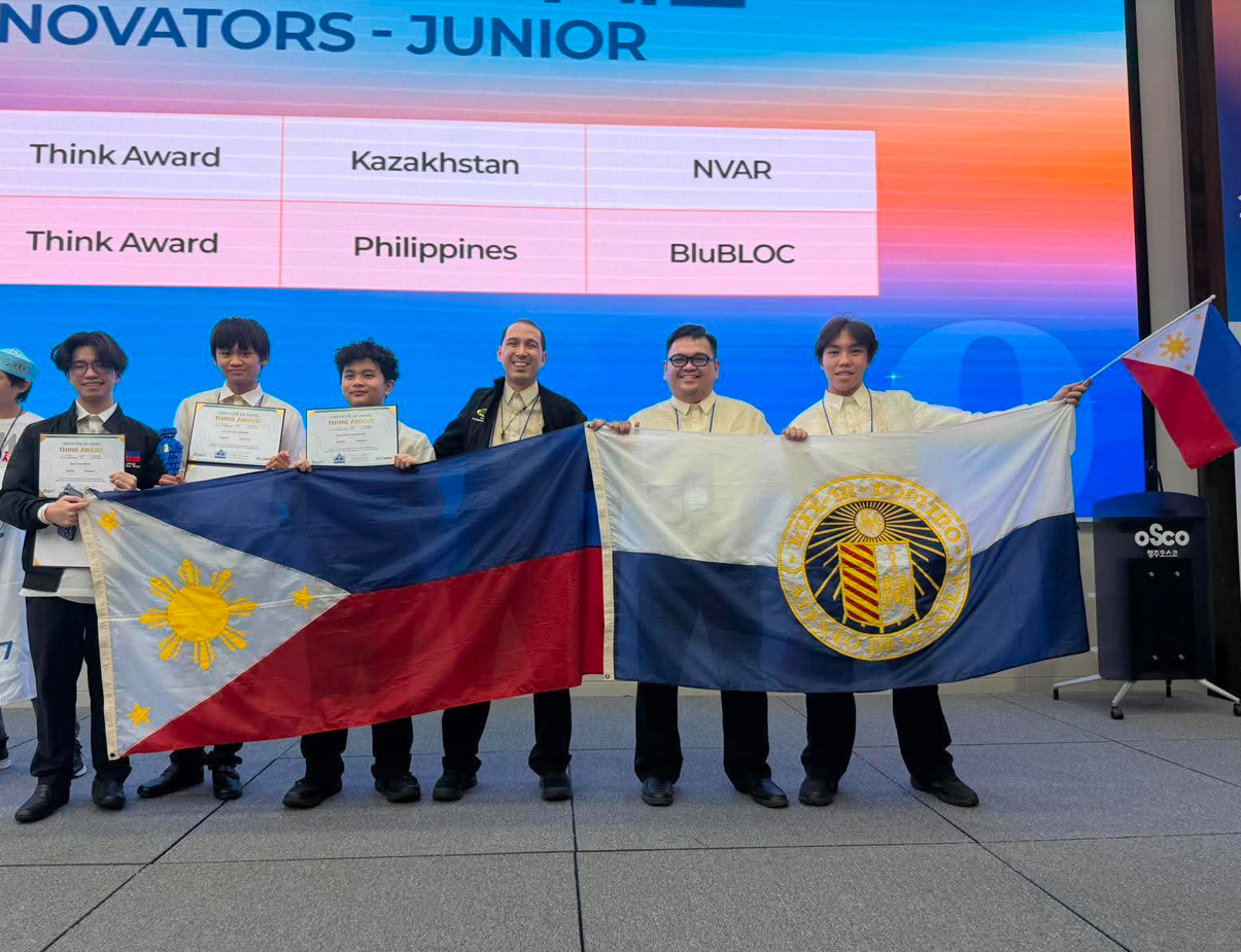 AJHS BluBLOC wins Think Award at World Robot Olympiad Korea 2026!