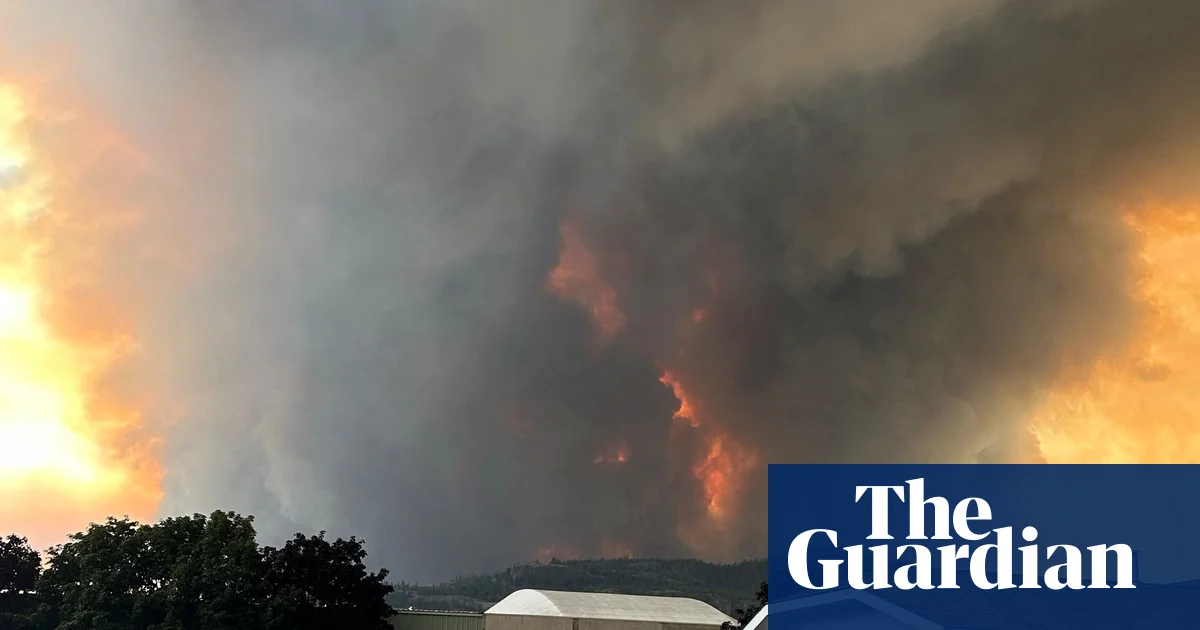 ‘Explosive’ wildfire forces 22,000 people to flee as British Columbia declares state of emergency