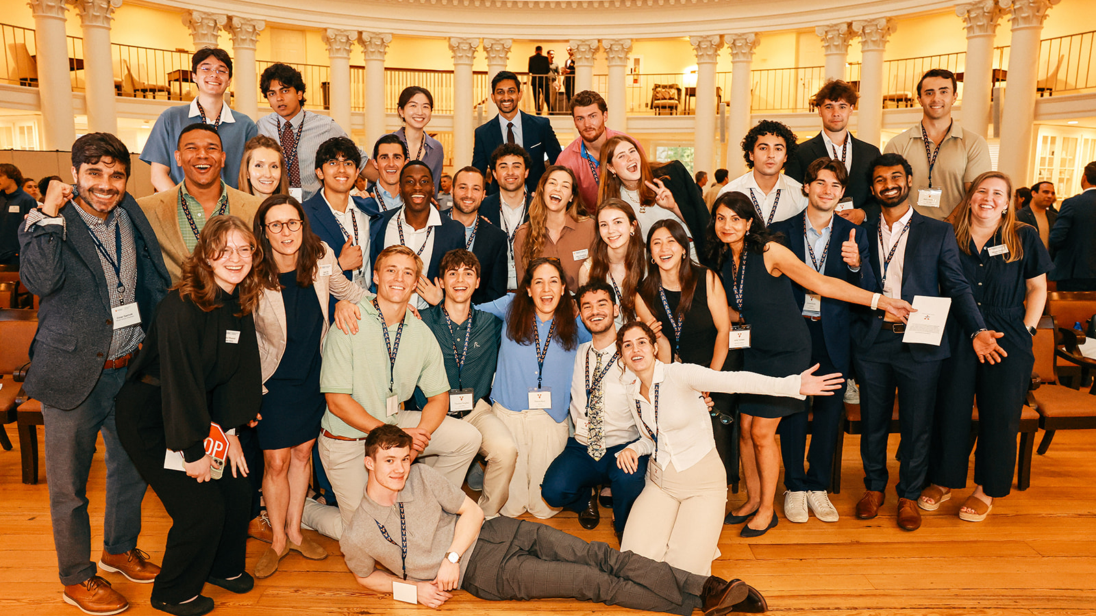 Under the Rotunda’s Dome, 21 Startups Take Flight
