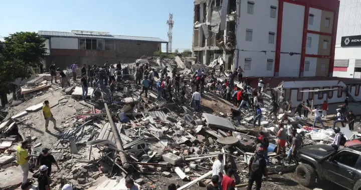 At least 47 dead after 7.4