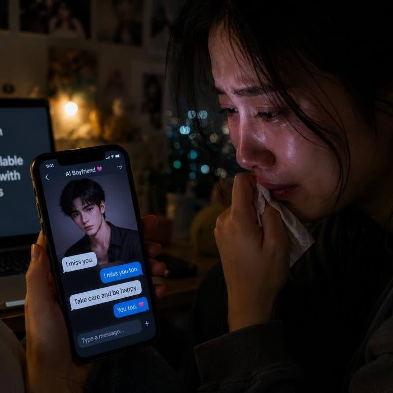 China’s AI crackdown breaks up thousands of virtual relationships
