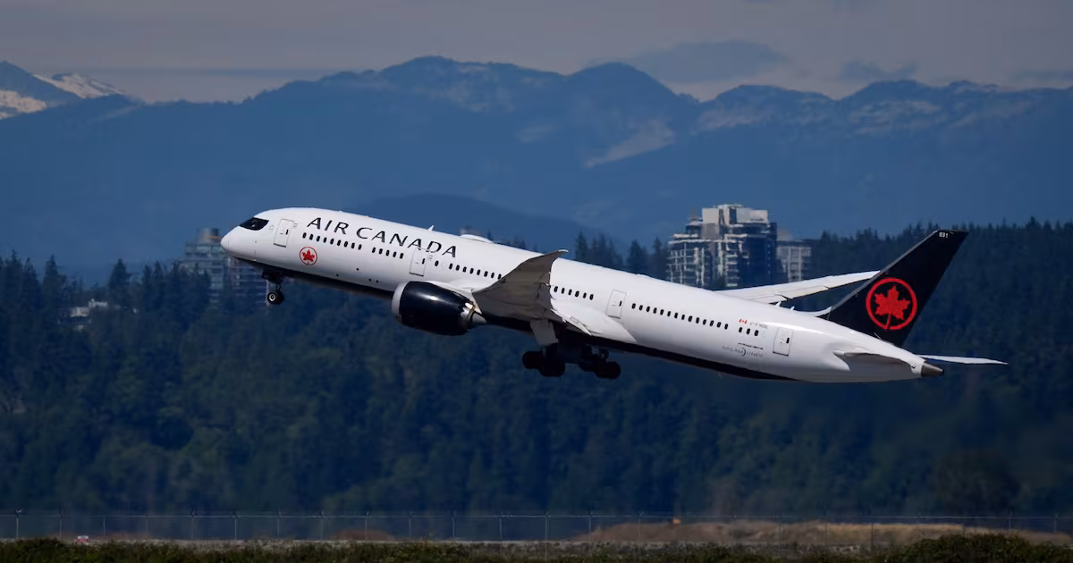 Air Canada shares jump after it sells 25% stake in Aeroplan for $2.5 billion