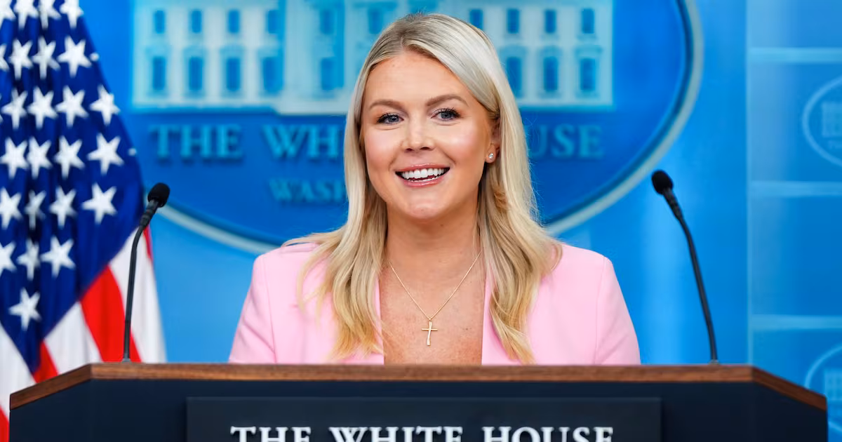 Karoline Leavitt, the youngest person to serve as White House press secretary, to step down