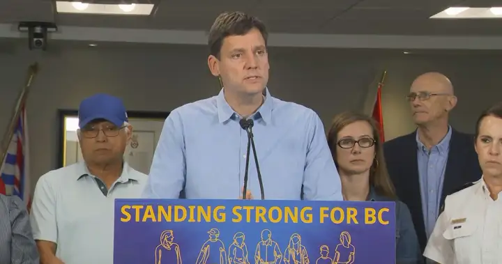 B.C. Premier David Eby says visit to Interior ravaged by wildfires was ‘moving’