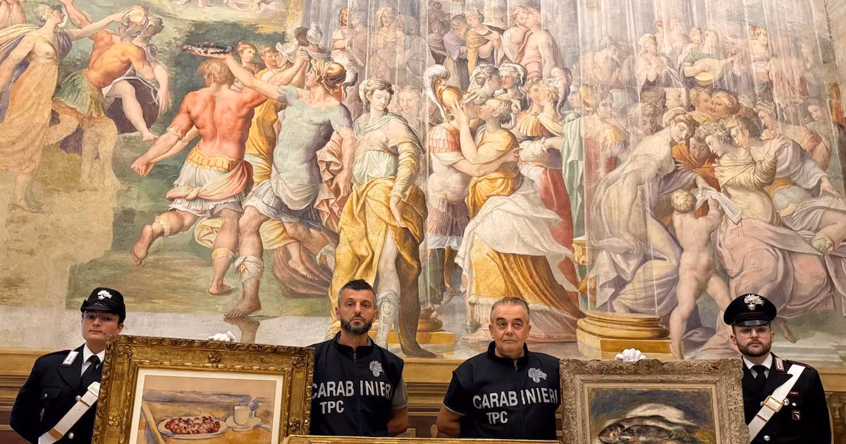 Italian police recover stolen Renoir, Cézanne and Matisse paintings worth millions
