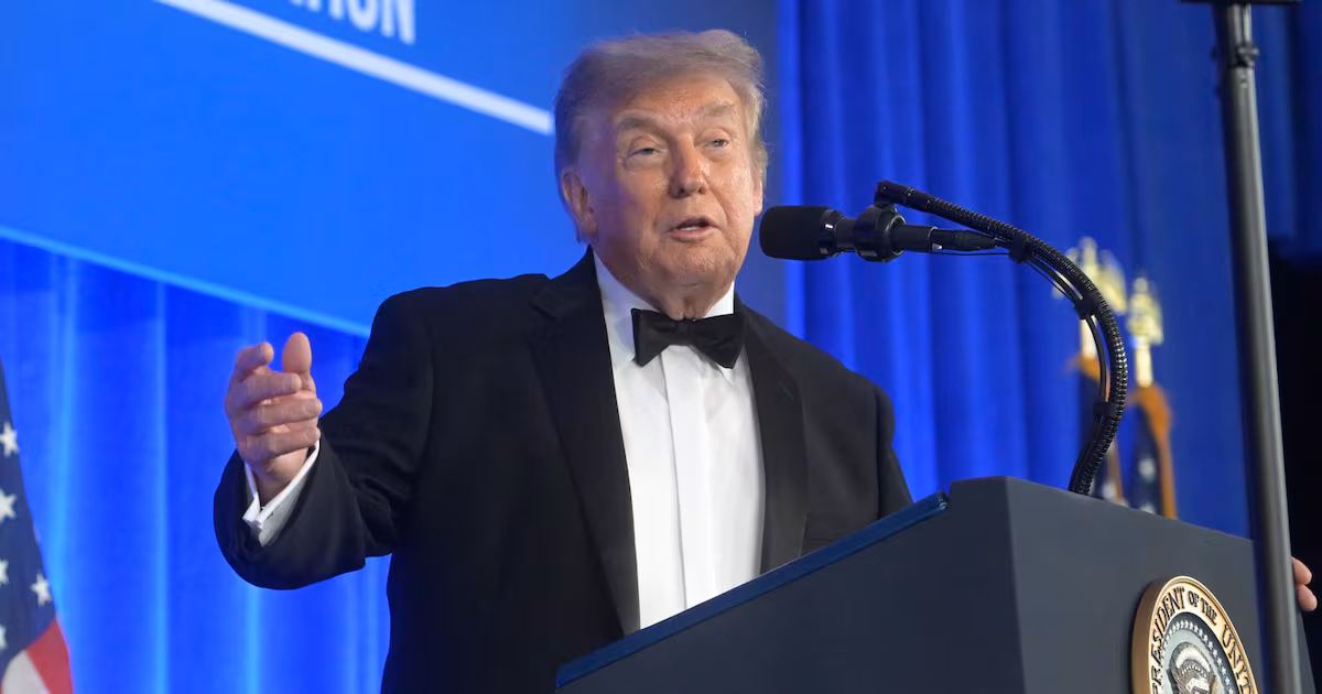 Trump bombed at the White House Correspondents’ Dinner