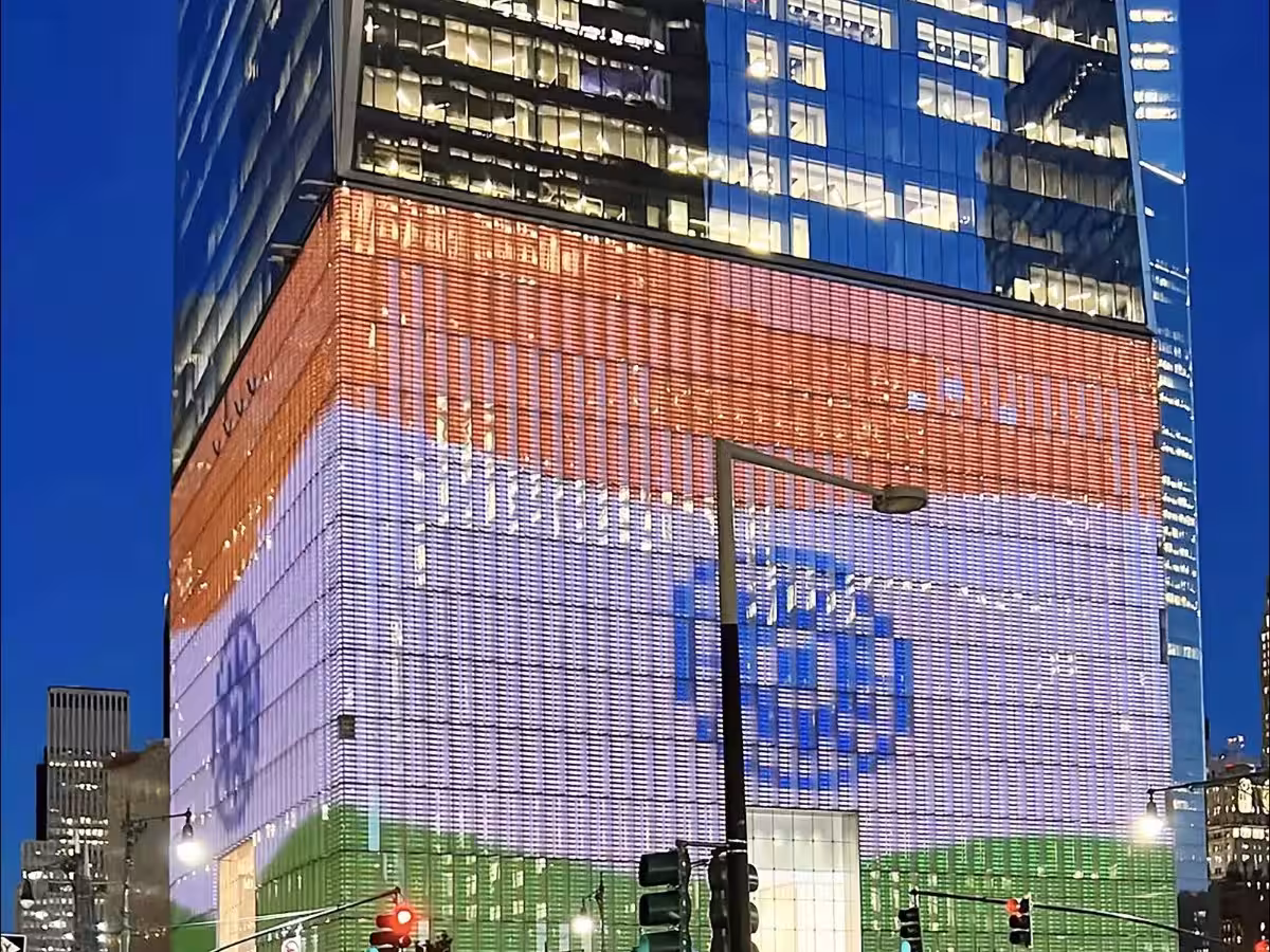 Indian Independence Day celebrations in New York tri