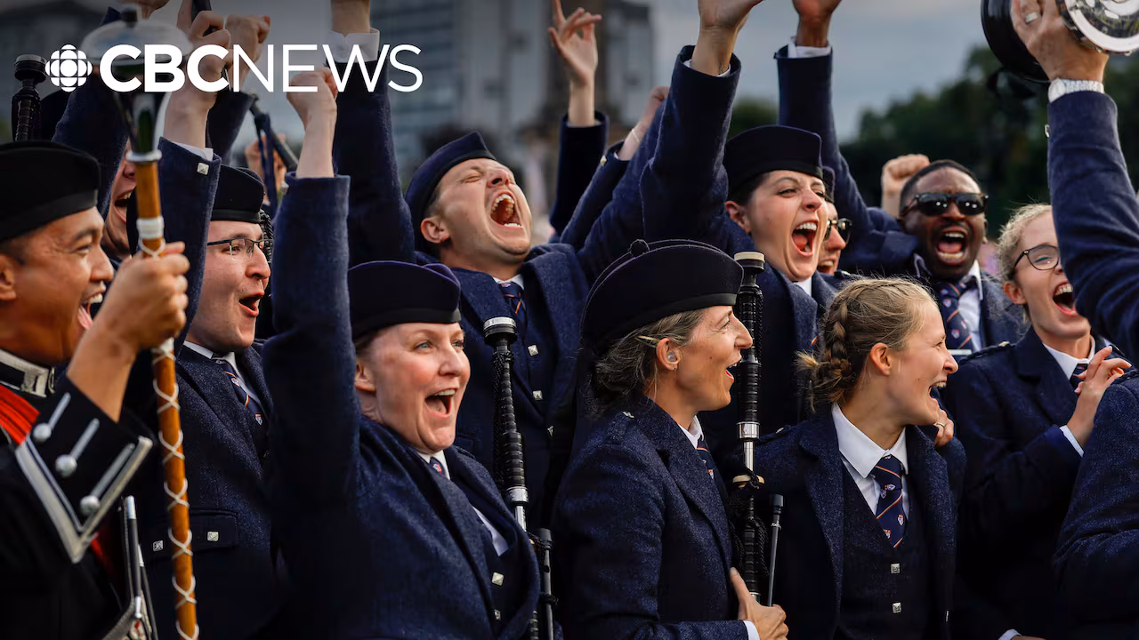 Simon Fraser University Pipe Band crowned world champions in Scotland