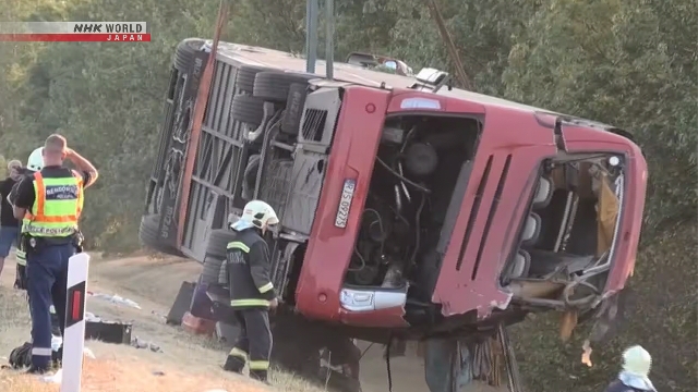 Polish bus accident in Hungary kills 12 people