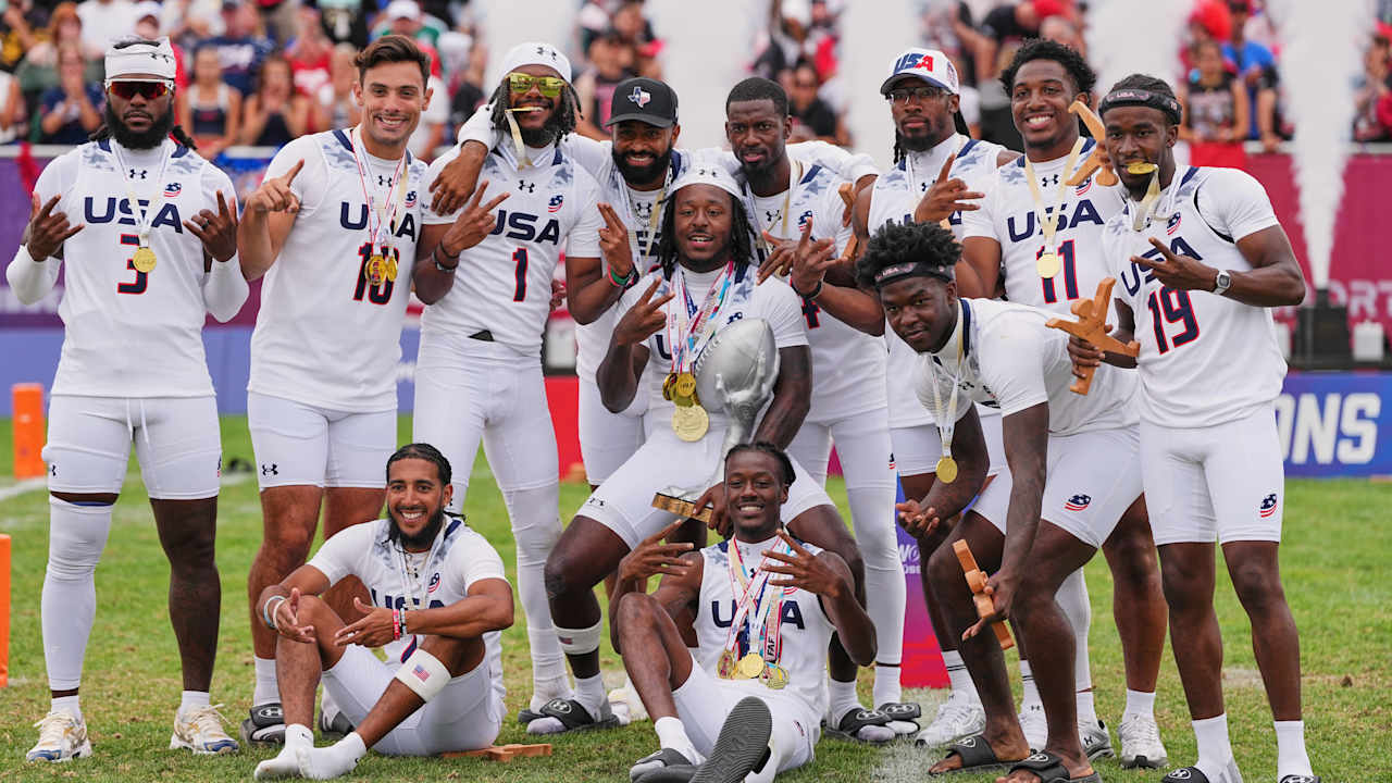 USA men, Canadian women win flag football world titles as multiple countries earn bids to LA Olympics