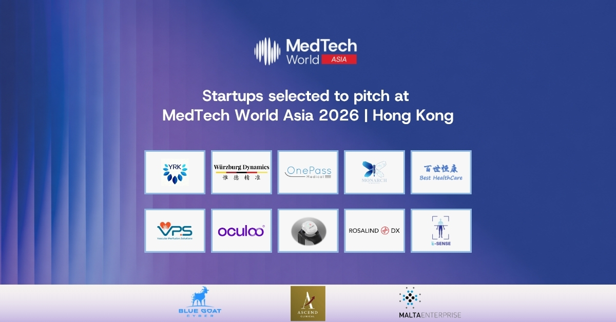 The wait is over: Meet the top 10 startups pitching at MedTech World Asia 2026 | Hong Kong