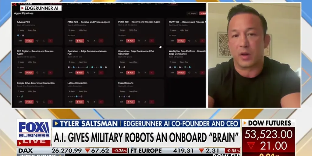 Edgerunner AI CEO Tyler Saltsman on developing military artificial intelligence