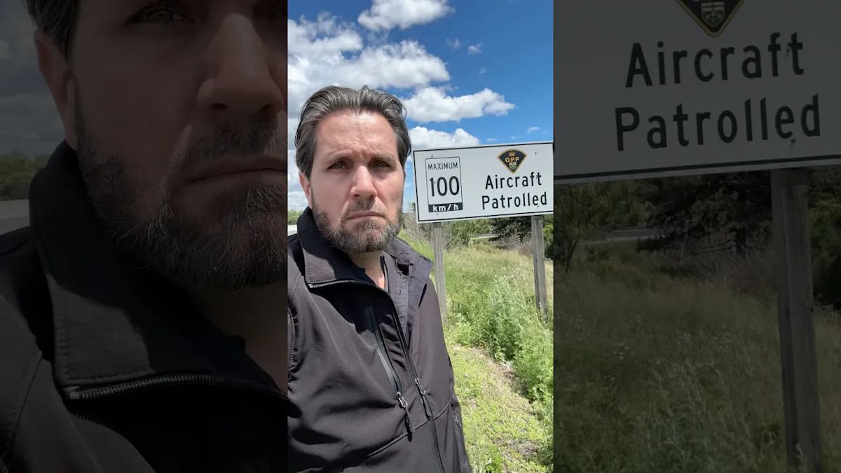 How do Police catch speeders with planes?