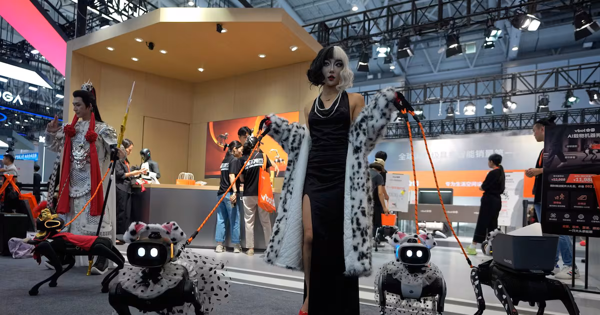 From robot dogs to helpers, China puts robotics ambitions on display at world conference