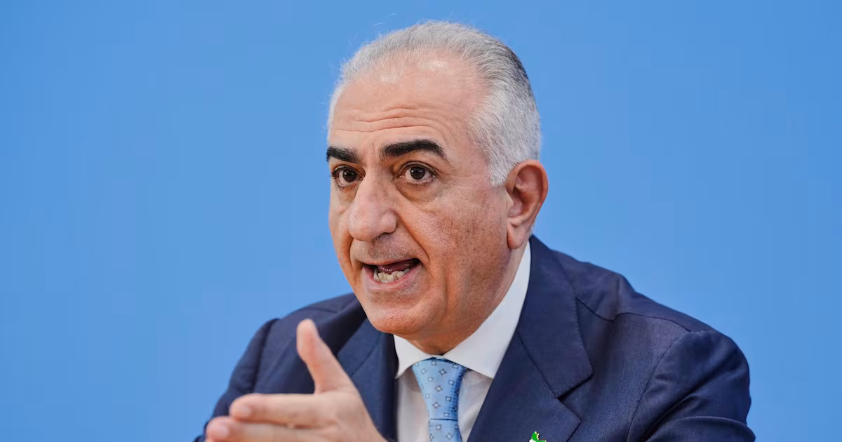 Conservative leader invites Iran’s exiled crown prince to Canada