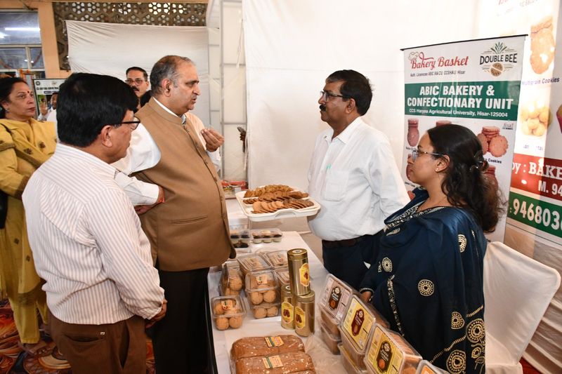 40 startups showcase innovations at agri varsity’s entrepreneurship exhibition in Hisar