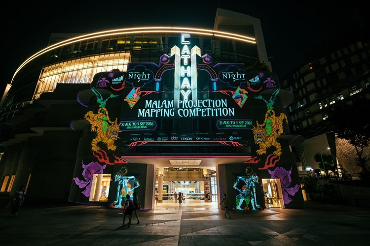 Epson Elevates Projection Storytelling at Singapore Night Festival