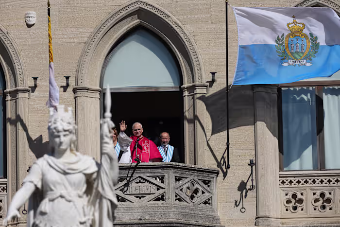 Pope Leo praises San Marino as model of freedom and common good