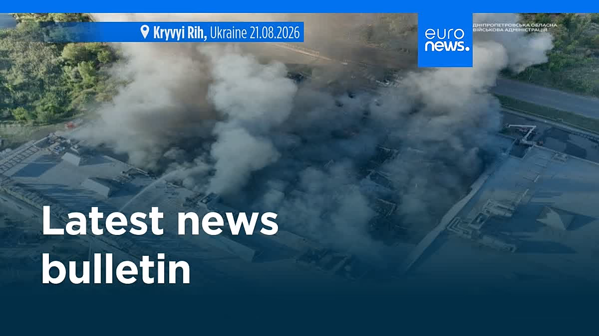 Video. Latest news bulletin | August 22nd, 2026