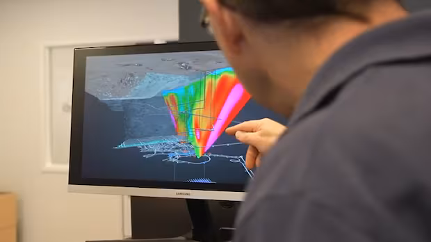 Mining technology tested in Yukon uses particles from space to see underground