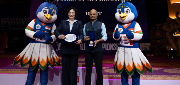 BWF President Khunying Patama Leeswadtrakul Praises Amazing India