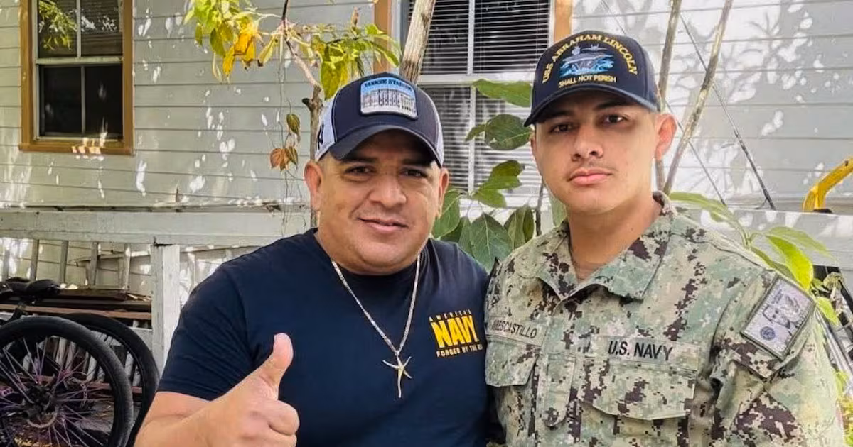 He was waiting for his son to return from the USS Lincoln. Then Border Patrol arrested him.