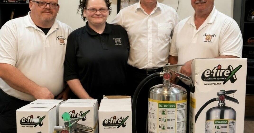 Sen. Mark Maynard secures advanced firefighting technology for Beechcreek VFD