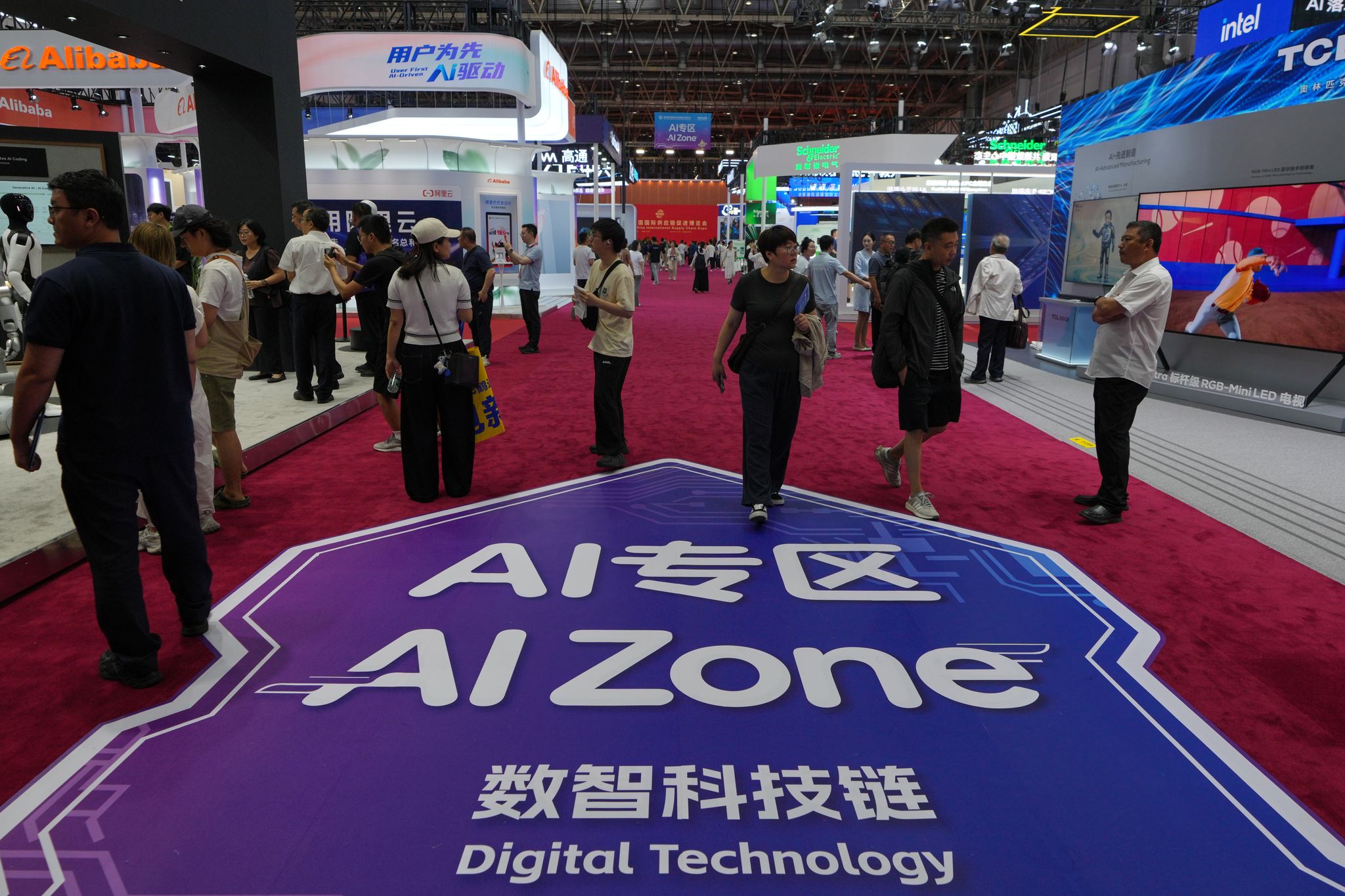 Workers in China worry over being replaced as they adapt to the growing impact of AI on jobs