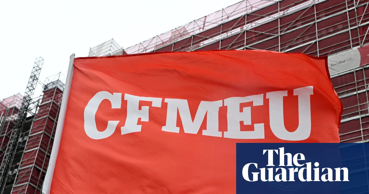Two men charged and drugs, guns and cars linked to CFMEU seized as police investigate alleged corruption