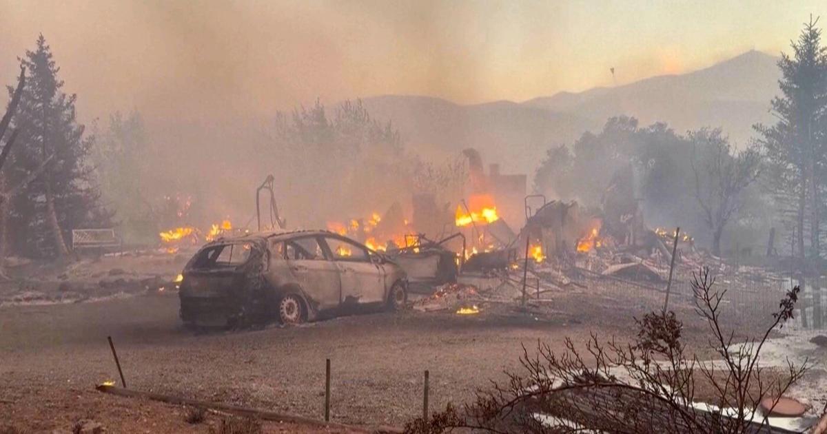 Texas wildfire mushrooms within hours, ripping through ranchlands