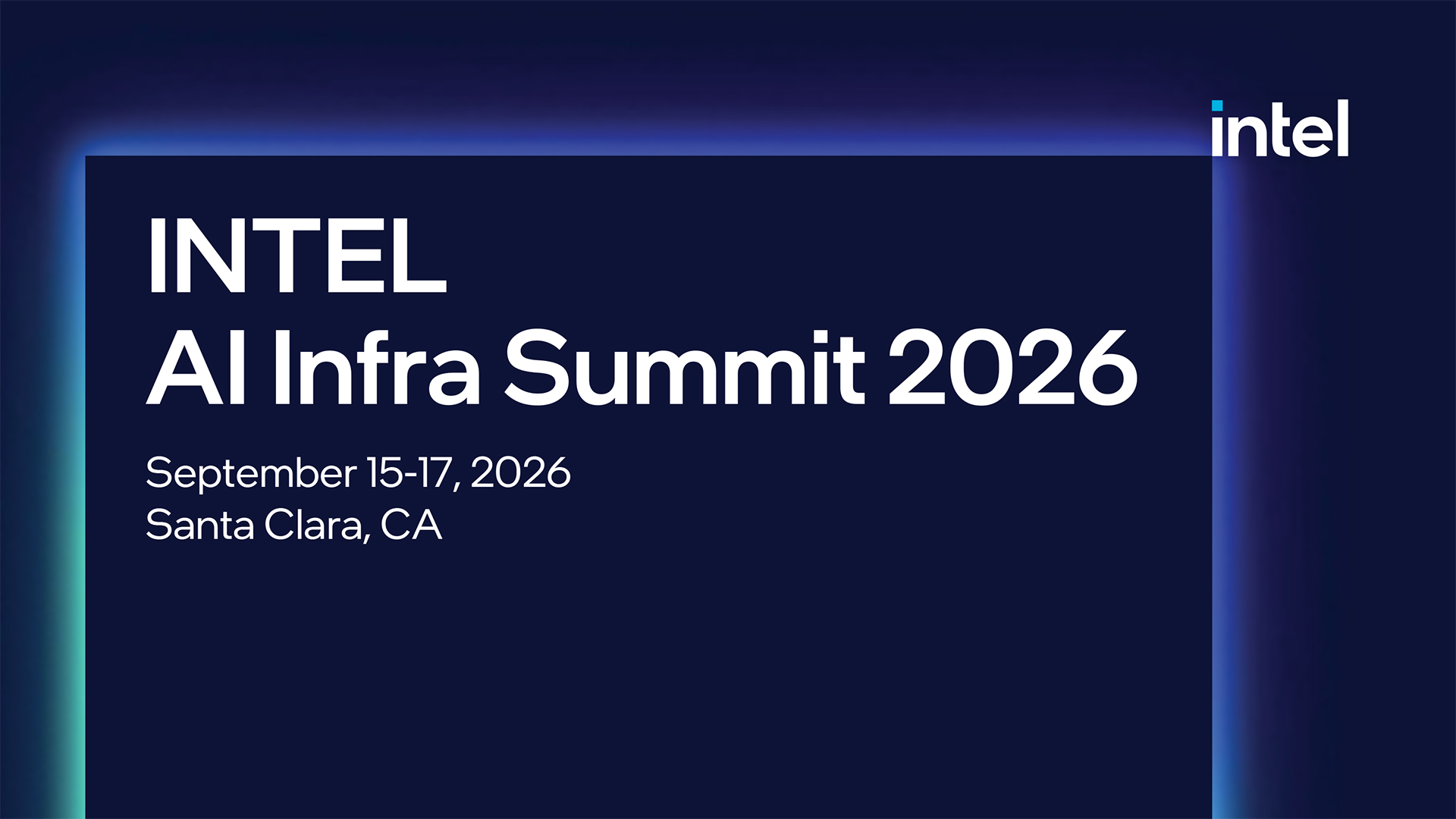 Intel at AI Infra Summit 2026