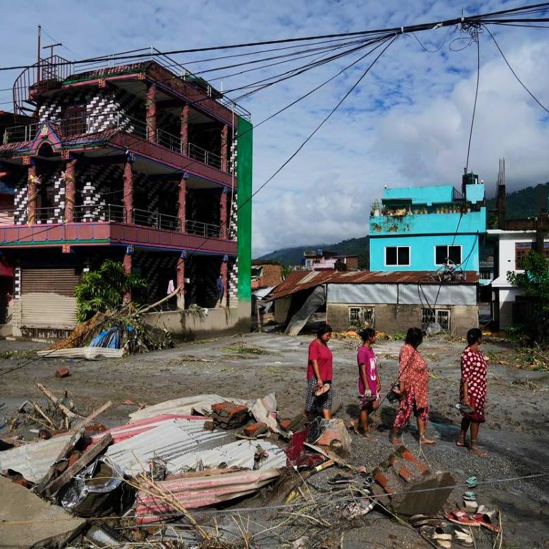People from more than 30 countries missing after flash floods in Nepal and China