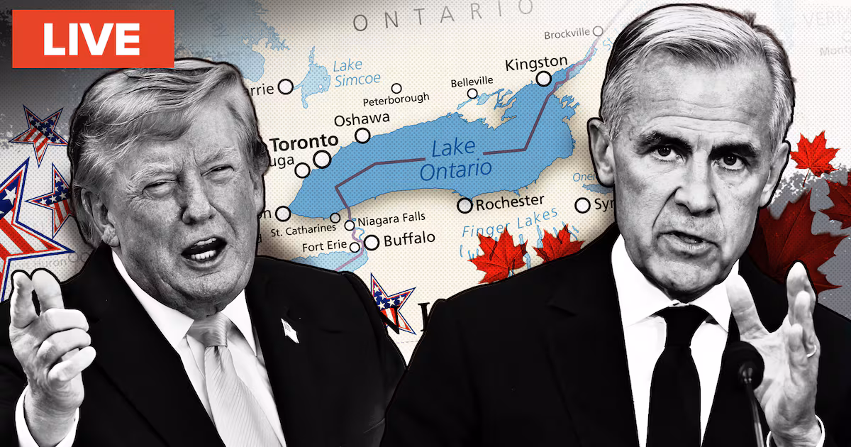 Trump executive order renames Lake Ontario. Live updates here.
