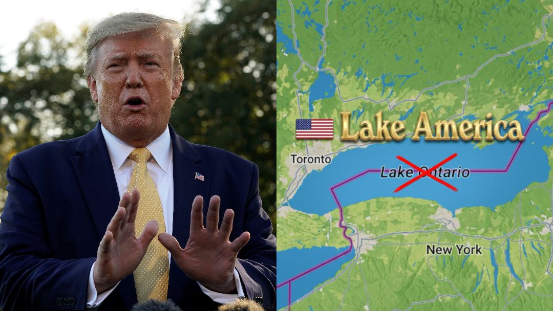 'You cannot rename away our history': First Nation fires back at Trump's 'Lake America' jab as Canada