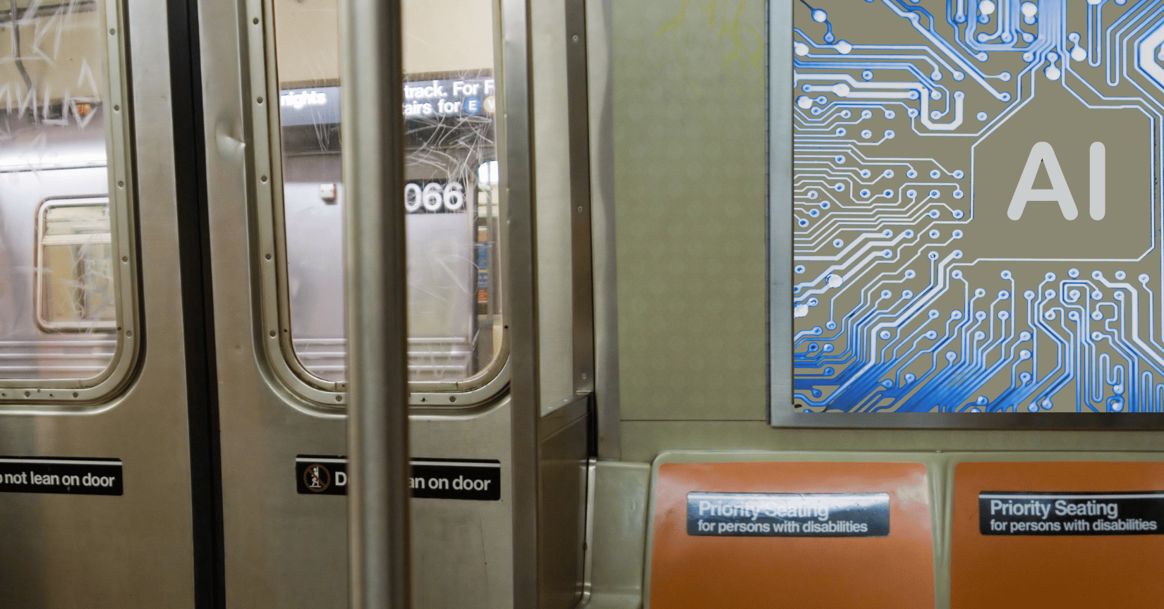 What's up with those weird tech startup ads on the subway?