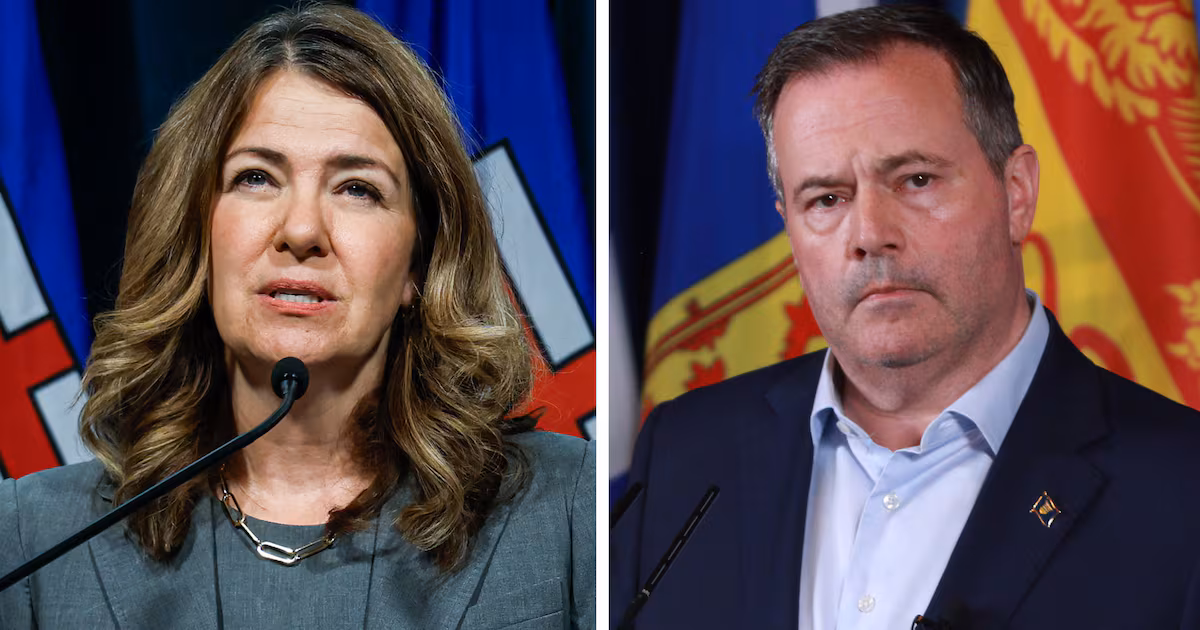 Alberta’s current, former premiers offer contradicting views on U.S. counter