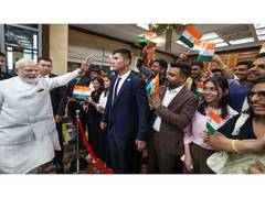 "From Bharat to Bishkek": PM Modi accorded special welcome by Indian diaspora after arrival in Kyrgyz Republic
