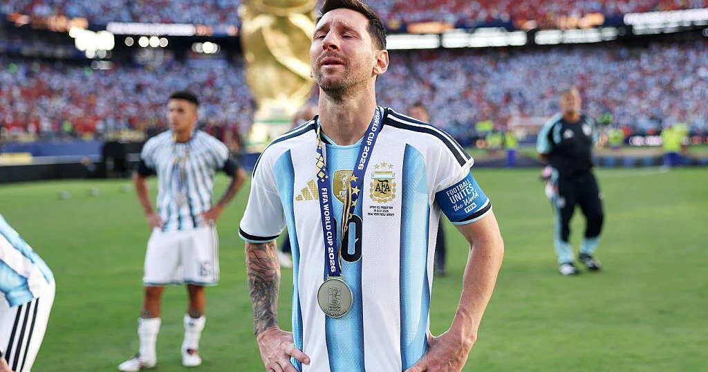 Lionel Messi says he is retiring from the Argentina national soccer team: "I leave with the peace of mind"