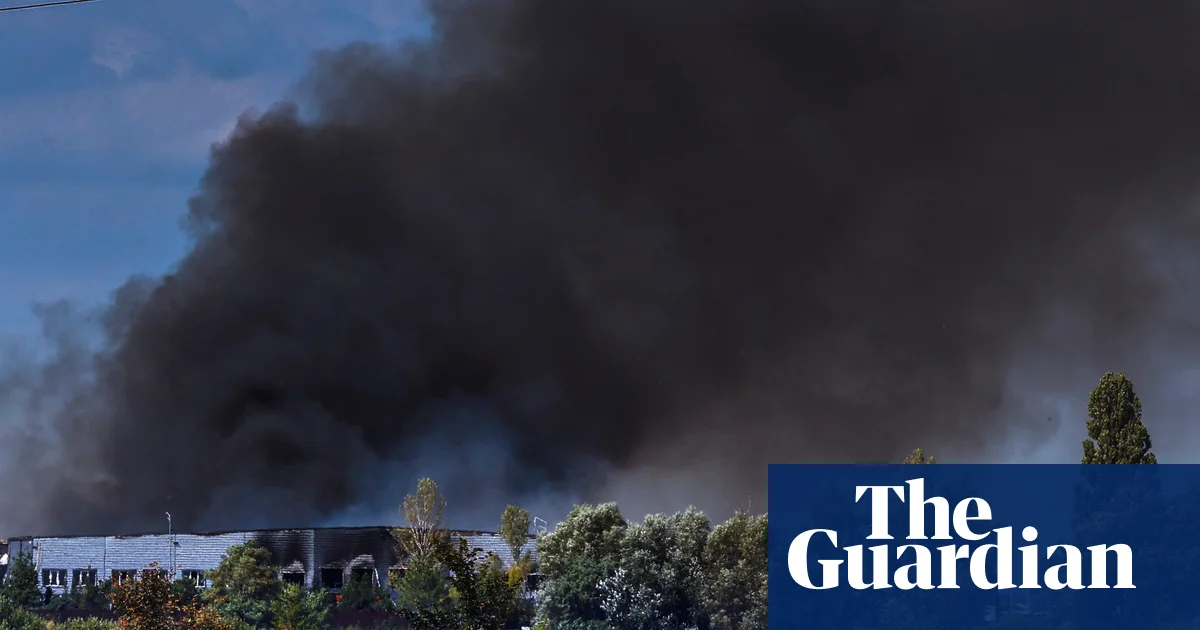 Kyiv suffers hours of daytime air raids as Russia deploys new jet