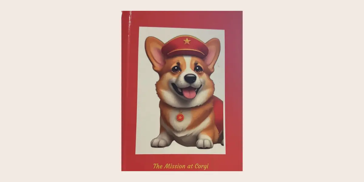A little red book called 'The Mission at Corgi' insults boomers. The AI startup says it didn't create it.